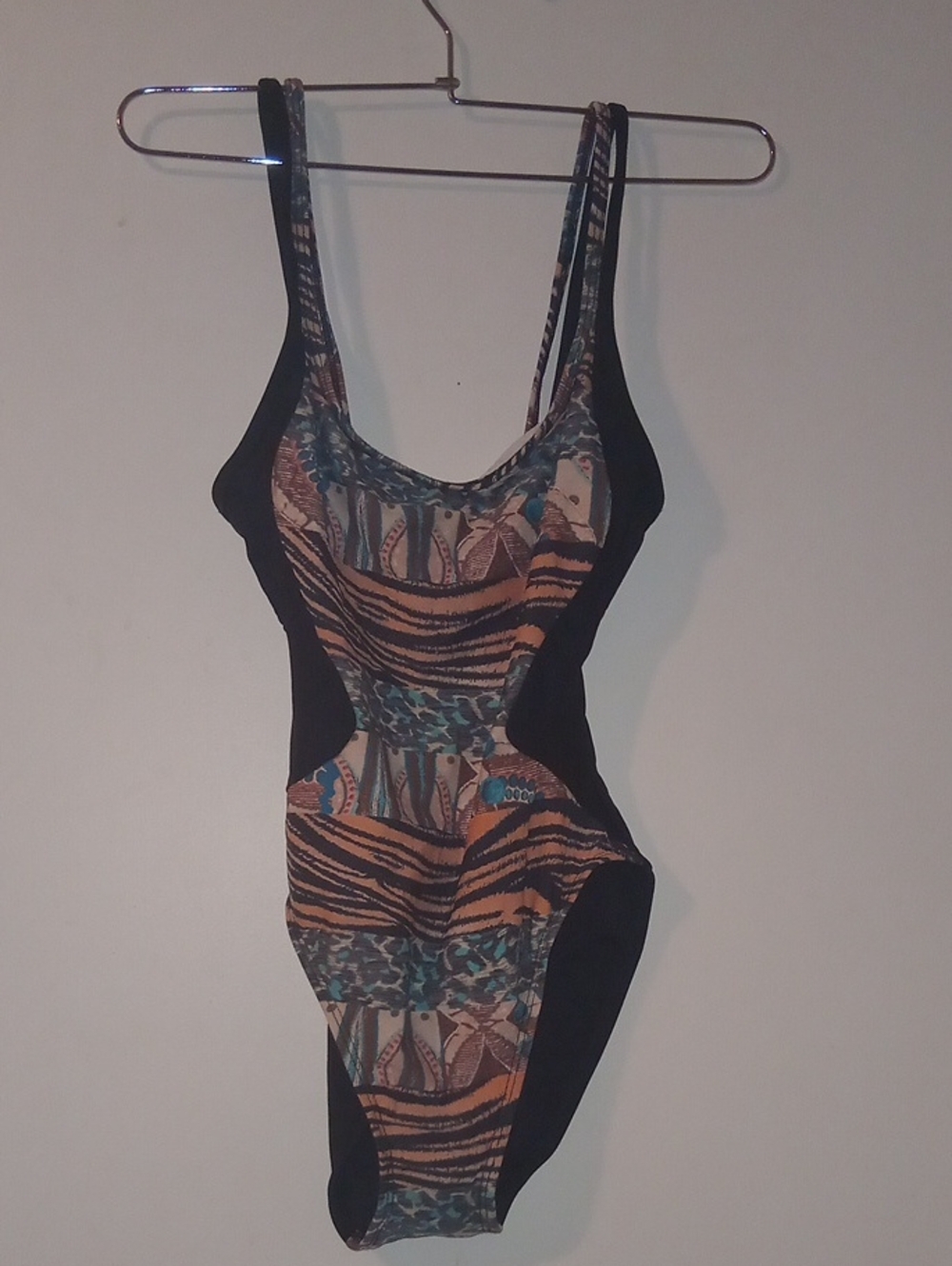 Mint Swim Women’s Black Multi-Print One-Piece Swimsuit